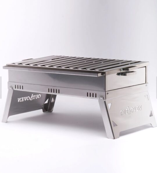 Outdoven M1.1 yeni versiyon Alev Yapmayan Katlanabilir Inox Mangal - Görsel 3